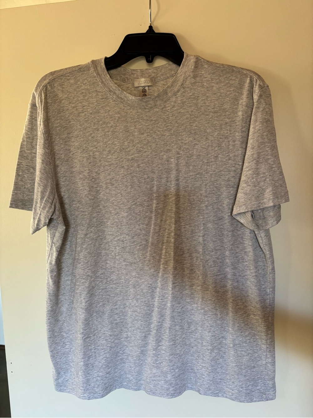 Skims Heather Gray Short Sleeve oversized Crew Neck Tee